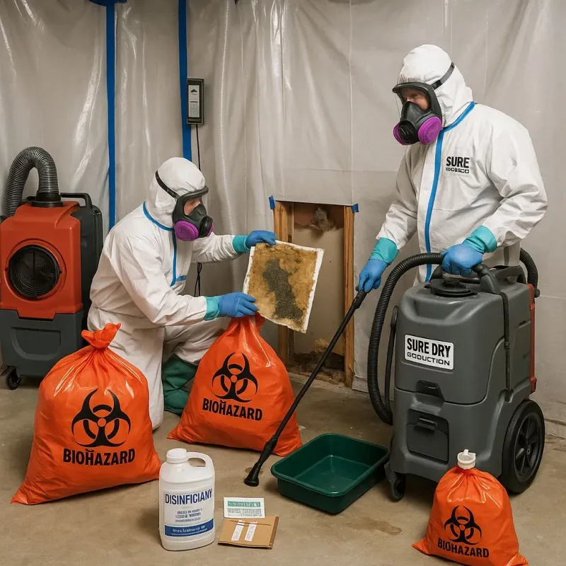 Contaminated Water Handling Protocols process in Marion County, KY