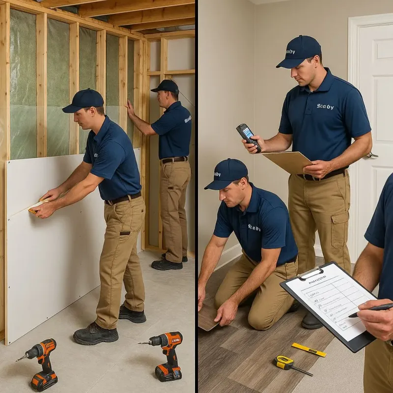 Repairs and Reconstruction process in Marion County, KY